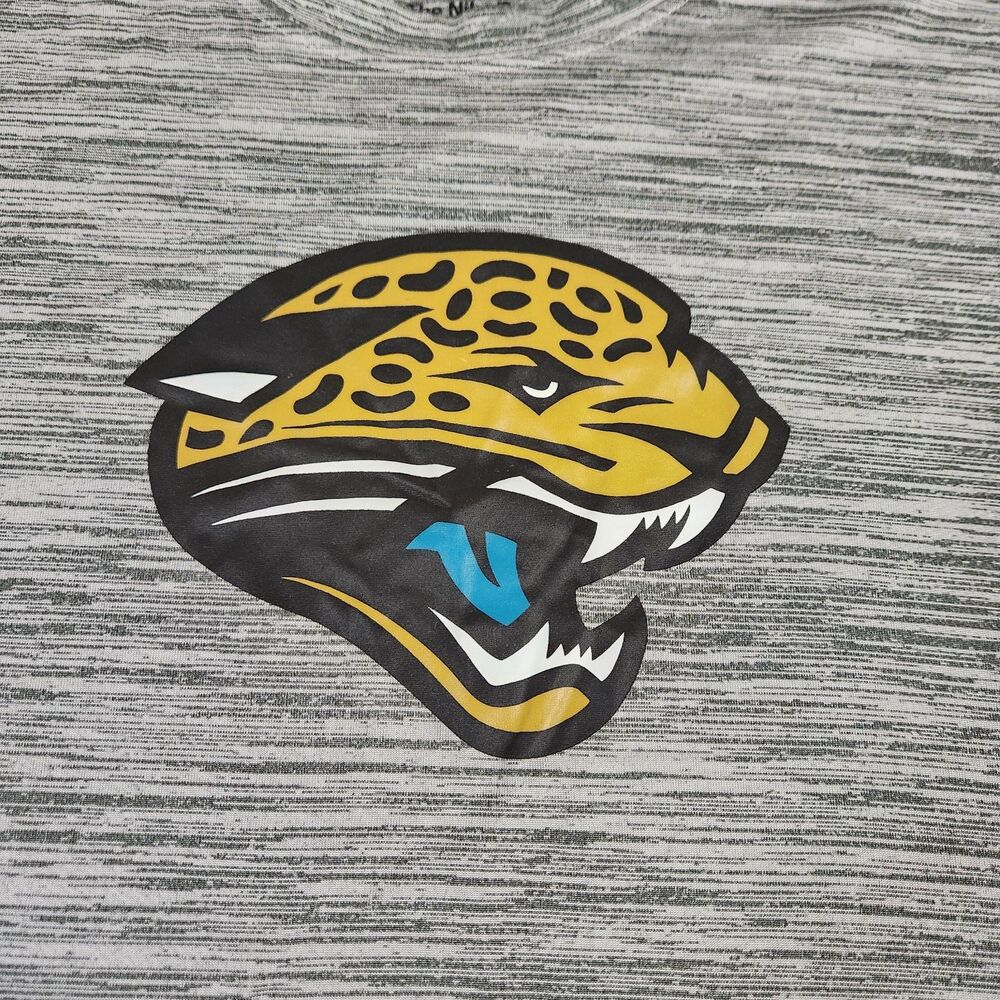 Jacksonville JaguarsNike NFL On Field Dri-Fit Short Sleeve Gray Size L